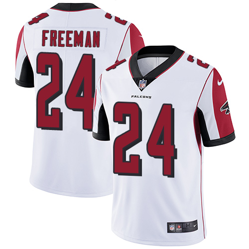 2019 men Atlanta Falcons #24 Freeman white Nike Vapor Untouchable Limited NFL Jersey